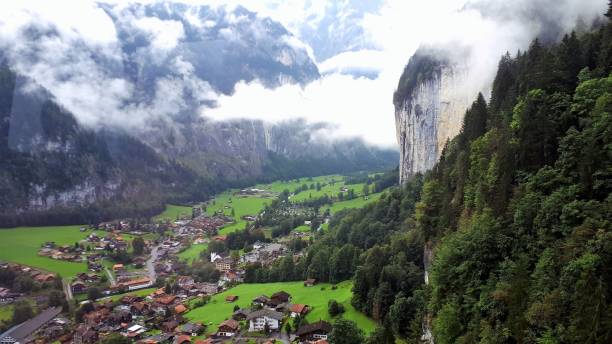 istock Clouds over the Lauterbrunnen Valley 1126913004