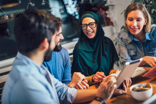 istock Group of students study at home. Learning and preparing for university exam. 1126913833