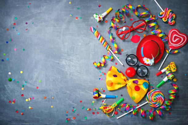 istock Colorful carnival or birthday background 1126914293