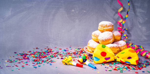 istock Colorful carnival or birthday background 1126914314
