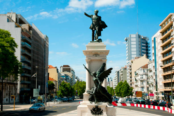 istock Statue of Duque de Saldanha 1126916920