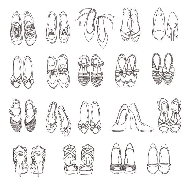 女性の靴のイラスト - sandal点のイラスト素材／クリップアート素材／マンガ素材／アイコン素材