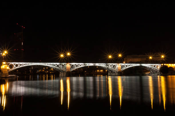 istock Spain Seville Triana bridge night 1126934984