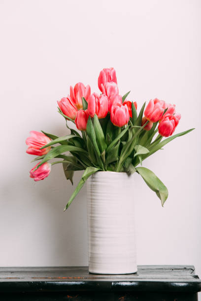 istock Colorful tulips easter decoration in a home. Spring concept 1126935268