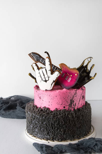 istock A birthday cake, a fun holiday for a child. White background. 1126942805