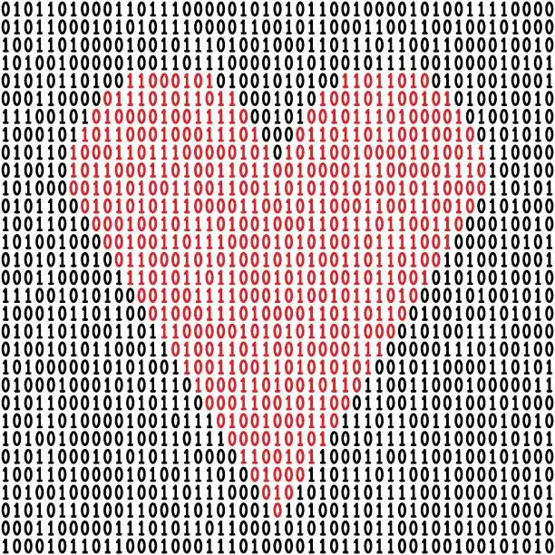 Creative Coding Heart Hundred creative seamless patterns.ai Royalty-free Stock Vector Images ...