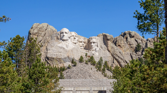Beautiful landscape pictures of Mount Rushmore in Rapid City, South Dakota