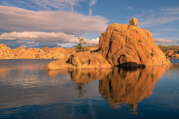 istock Scenic Watson Lake Landscape 1126954100