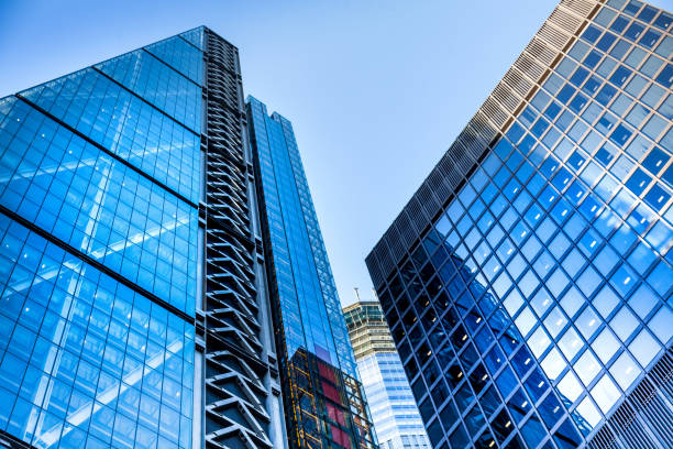 istock Business office building in London 1126957188