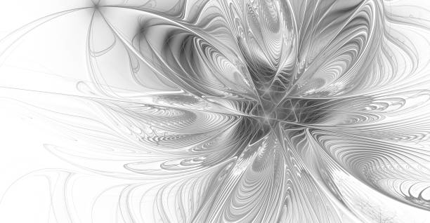 istock Delicate Flower Dream in soft pastel colors an abstract floral composition based on a flame fractal. 1126961116