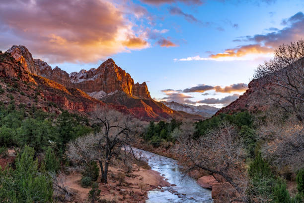istock ZION NATIONAL PARK WATCHMEN 1126963480