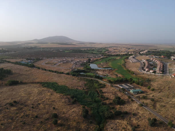 istock golf course seen from the air Layos, Toledo 1126963742