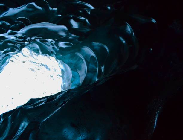 istock Vatnajokull Ice cave Wave tunnel 1126967011