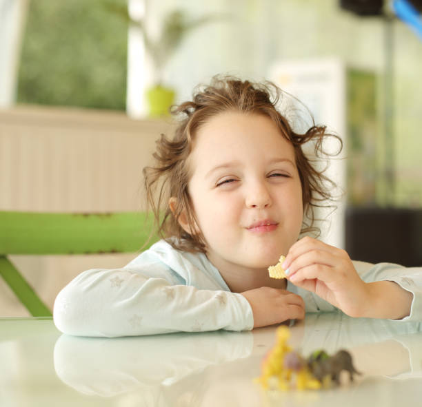 istock Cute kid girl posing 1126968865