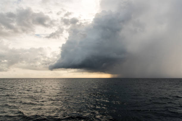 istock Storm Clouds Coming In at Sunset & Dusk 1126970109