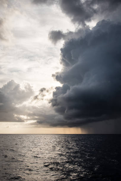 istock Storm Clouds Coming In at Sunset & Dusk 1126970329