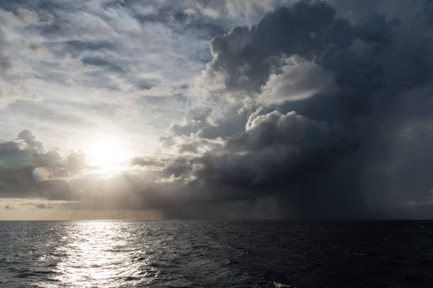 istock Storm Clouds Coming In at Sunset & Dusk 1126970333