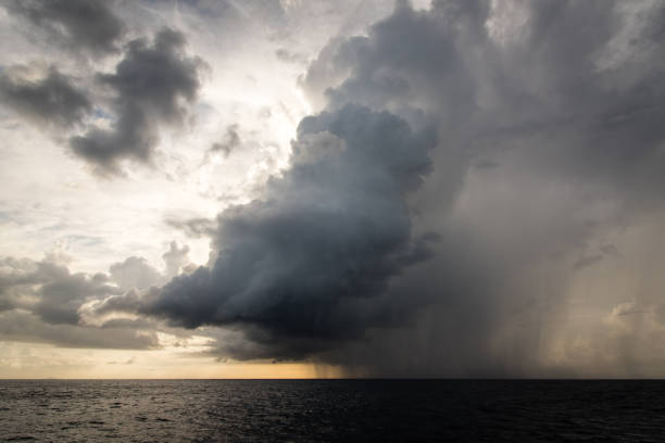 istock Storm Clouds Coming In at Sunset & Dusk 1126970373