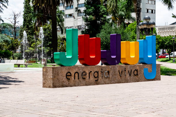 san salvador de jujuy/jujuy/argentyna - 01/06/2019: square belgrano, punkt orientacyjny - latin america argentina south america city zdjęcia i obrazy z banku zdjęć