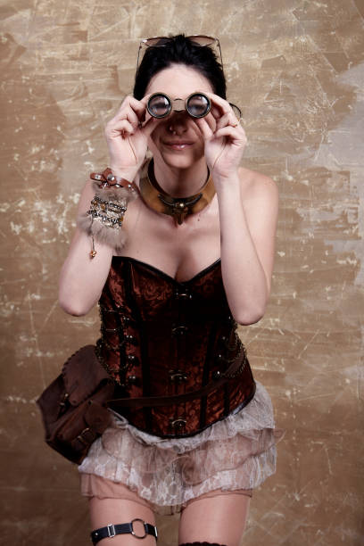 istock Steampunk brigand woman 1126995669
