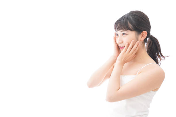 istock Young woman skin care 1127018267