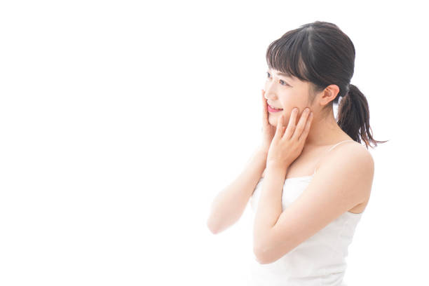 istock Young woman skin care 1127018275