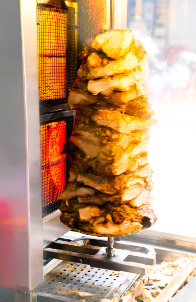 istock Turkish Food Shawarma meat grilled 1127018447
