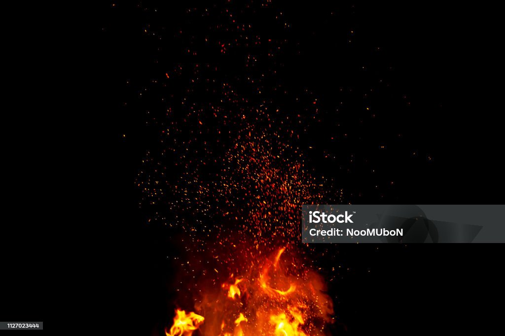 抽象火焰火焰紋理背景 - 免版稅火圖庫照片