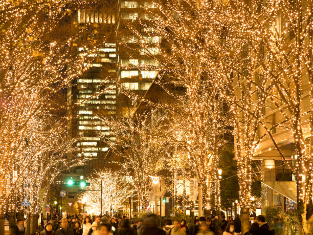 istock Illumination of Tokyo, Marunouchi 1127030104