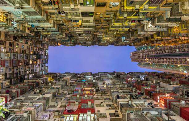istock Dense residential building in Hong Kong 1127037595