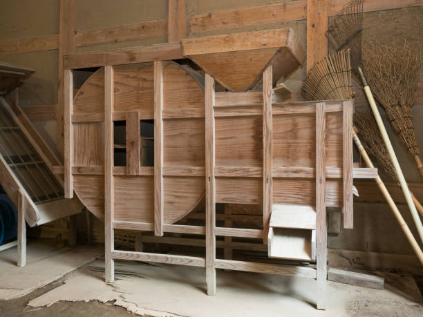 istock Old Japanese farm equipment 1127051472