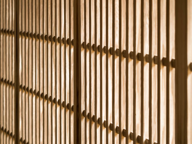 Japanese latticed doors