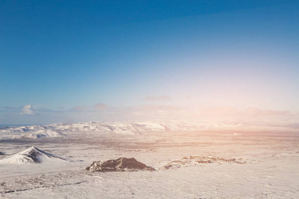 istock Natural landscape Iceland winter season 1127055724