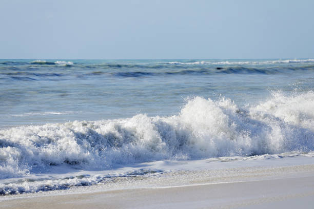 istock Waves at the Caribbean beach 1127060208