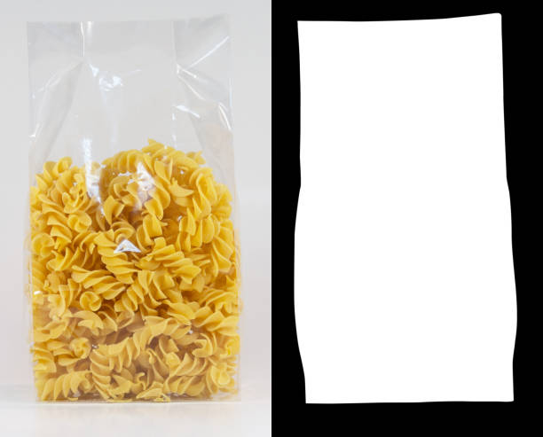 istock Transparent plastic pasta bag 