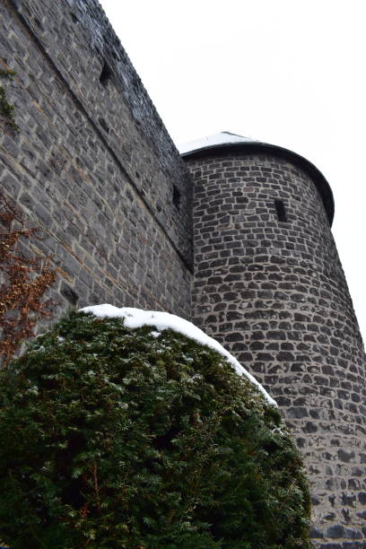 istock ancient city walls of Mayen 1127073381