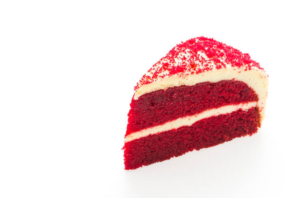 istock Red velvet cakes isolated 1127076050