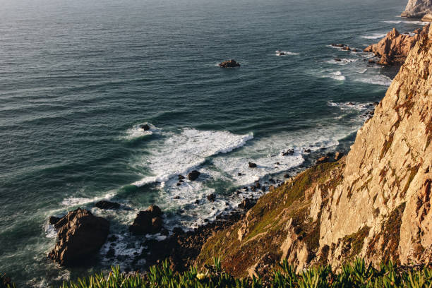 istock Panoramic view of the cliffs of Cabo da Roca 1127080457