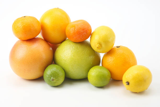 istock different citrus fruits on white background 1127080782
