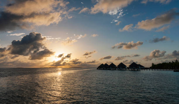 istock Dawn In The Maldives 1127081691