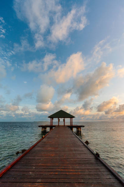 istock Dawn In The Maldives 1127081694