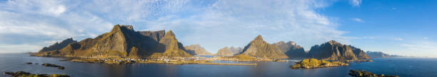istock Drone view on Reine, Lofoten 1127087500