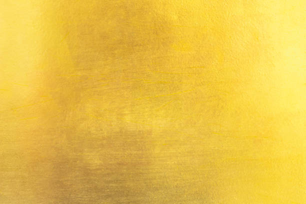 istock Gold background and texture metal texture steel plate 1127094985