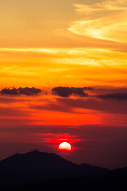 istock Majestic tropical sunset, Hong Kong 1127106226