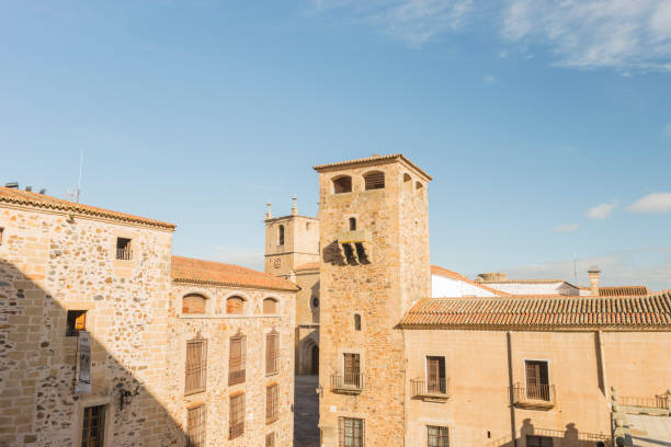 istock Medieval city of Caceres 1127109979
