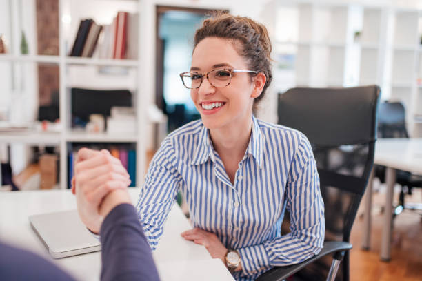 istock Business agreement and partnership concept. 1127110533