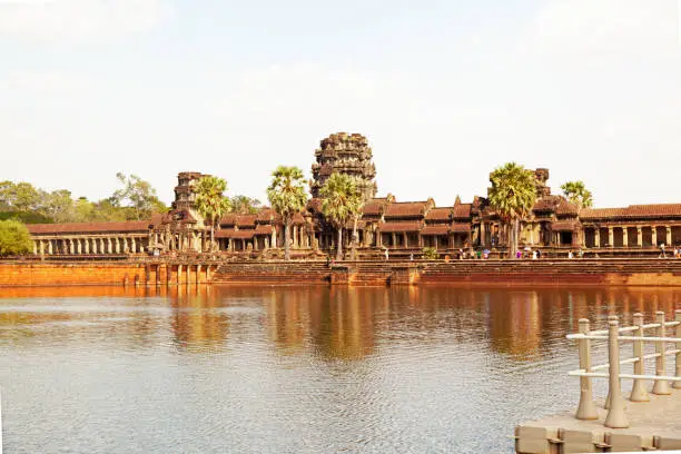 One of the building inside AngkorWat temple area