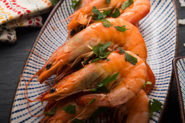 istock grilled shrimps with tomato sauce 1127114784