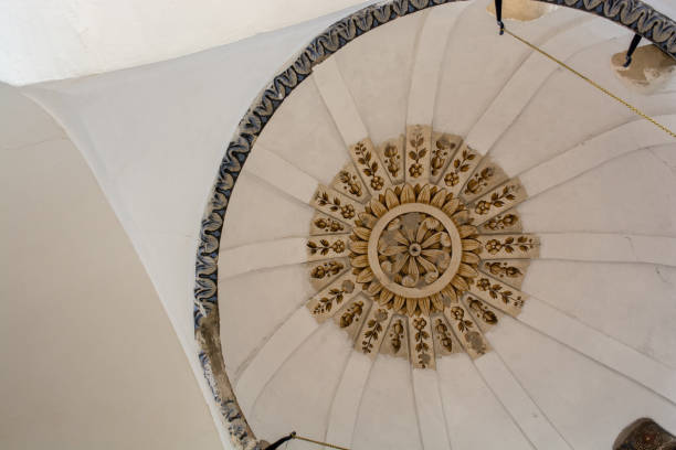 istock Inner view of dome in Ottoman architecture 1127115722