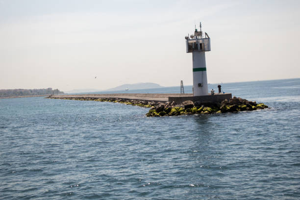 istock A tower at the end of a jetty 1127115779